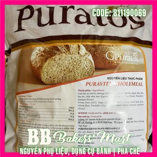 Bột mì nguyên cám Puravita Wholemeal PURATOS - Chiết lẻ 1kg