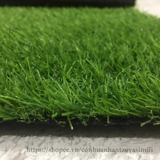 [ 1 mét vuông ] Thảm cỏ nhân tạo - tấm cỏ nhựa trải sàn giá rẻ sợi cỏ cao 2cm