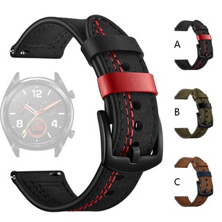 Dây đeo bằng da thời trang cho đồng hồ thông minh Huawei Watch GT 22mm