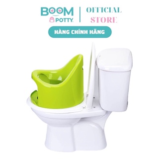 Bô vệ sinh cho bé [KHUYẾN MÃI] Bô cho bé Boom Potty rửa tập đi vệ sinh từ 8th RẤT TIỆN LỢI - Hàng Chính Hãng Boom Potty