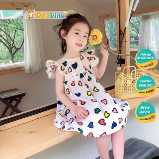 Váy xòe bé gái Ozokids được tặng túi chuồn chuồn V0401021 (8 tháng - 4 tuổi)