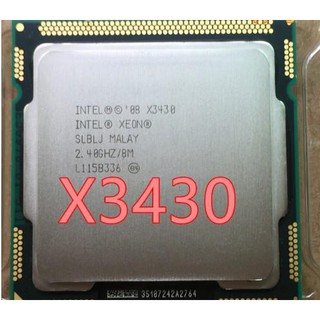 CPU inteI Xeon X3430