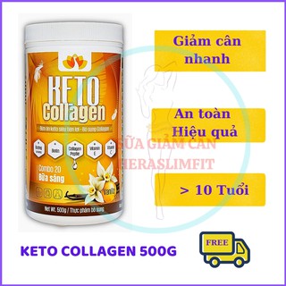 Giảm cân Keto Collagen KT01 – Bữa Ăn Keto Siêu Tiện Lợi – Giảm Cân Nhanh – Giảm Cân An Toàn (Hộp 500GRAM)