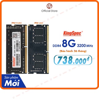 RAM Laptop Kingspec 8GB DDR4 3200MHz | NB 8G - Hàng Chính Hãng