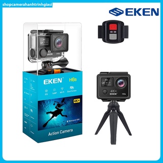 Camera Hành Động Thể Thao 4K Eken H6S - Tặng Kèm Dock Sạc + Pin