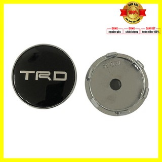 Sản phẩm Logo chụp mâm, vành xe ô tô Toyota Fortuner TRD bản thể thao - Đường kính 60mm - TRD-60 (1)