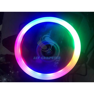 Fan case 12cm LED vòng 5 màu
