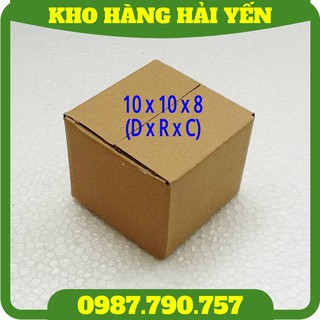 [Tiện Lợi] Thùng carton đóng 10x10x8cm gói hàng hóa vô cùng tiện ích và đa năng