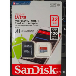 Thẻ Nhớ Sandisk🌸 Thẻ Nhớ Micro SD Điện Thoại/ Camera Thương Hiệu Sandisk - Bảo hành 6 tháng