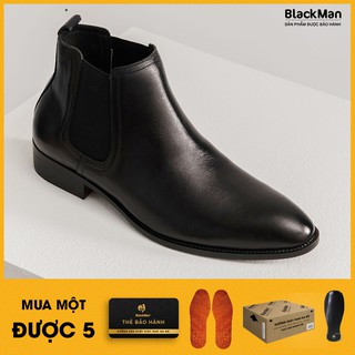 ✅ Giày boots nam da bò thật hàng hiệu blackman 💥 CHẤT DA BÒ MỀM 100% ✅ ĐẾ CAO SU BÊT CỰC CHẮC CHẮN BM01 (1)