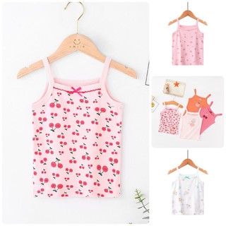 IATG3 Size100-160 (12-40Kg) Áo 2 dây thun gân bé gái Freeship Hàng Quảng Châu Thời trang trẻ em